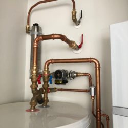 North Shore Plumbing Hot water cylinder Ring main